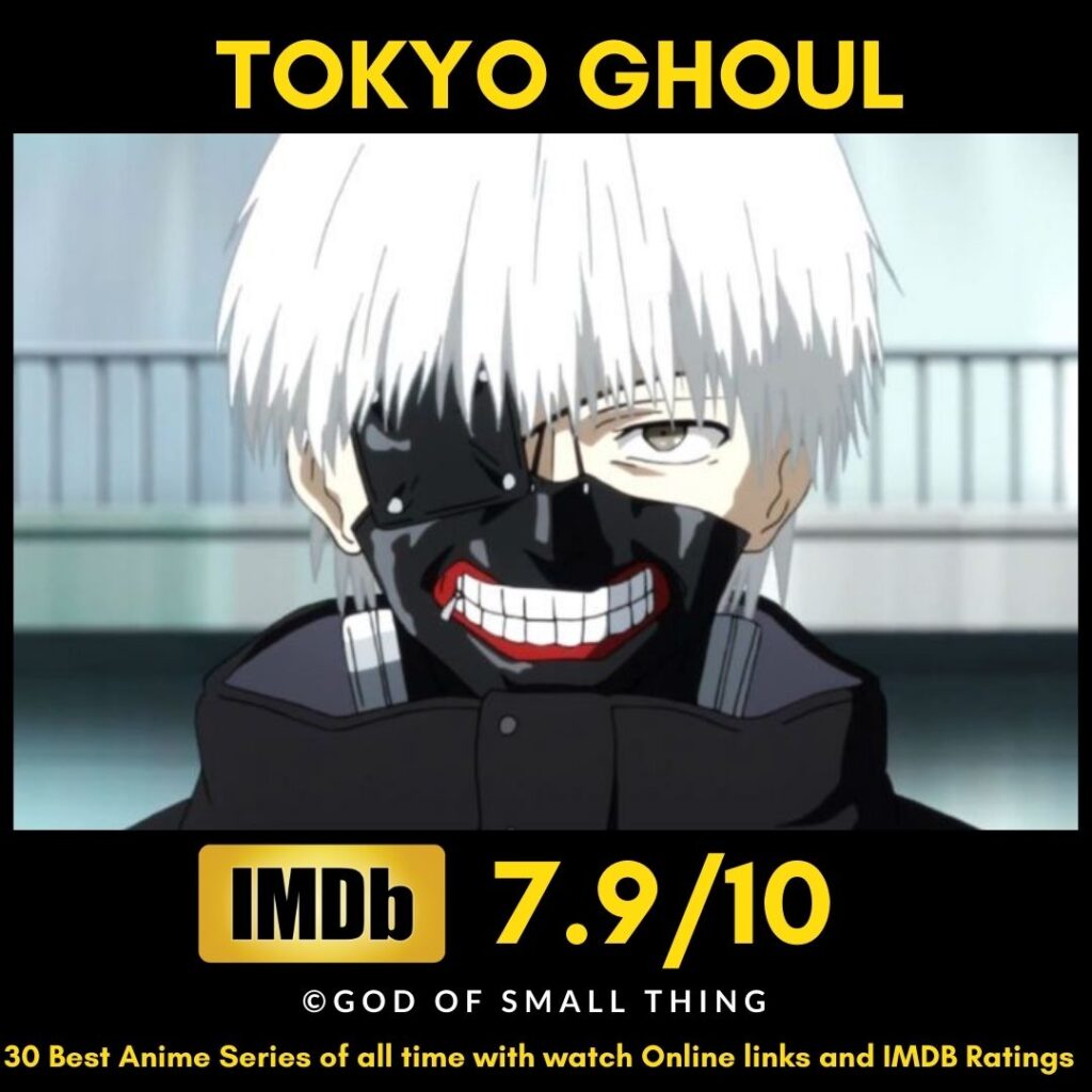 Best Anime Series Tokyo Ghoul