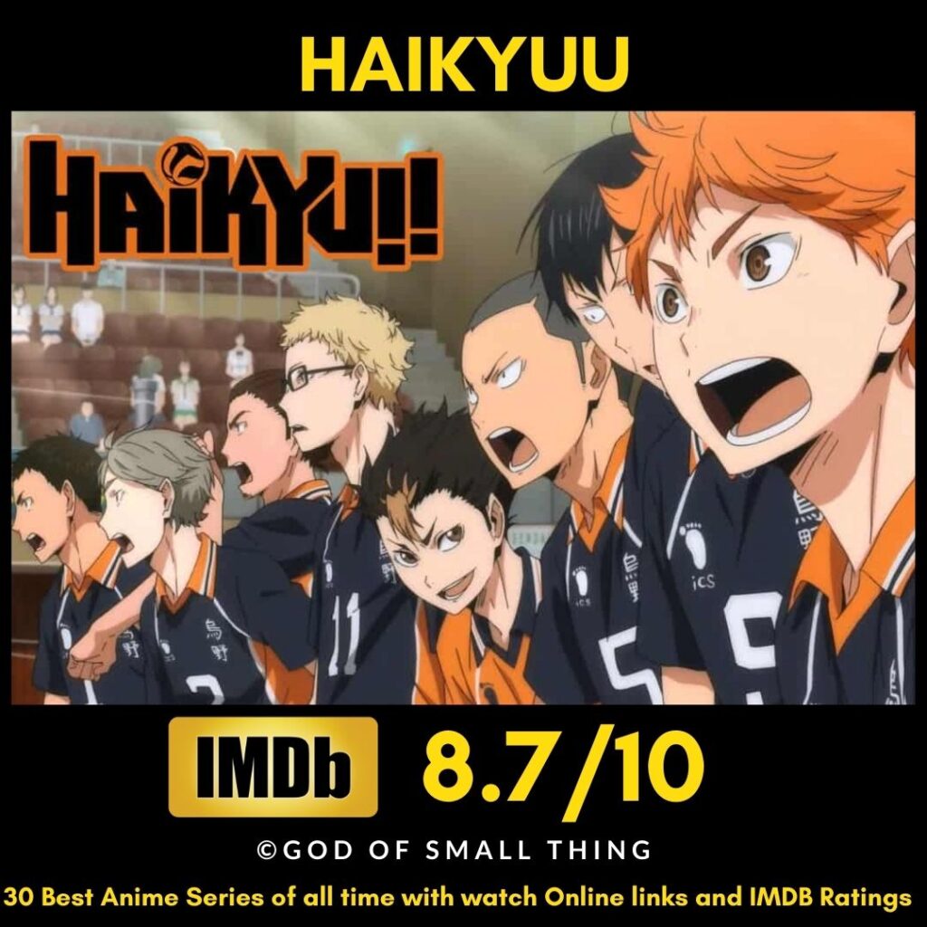 Best Anime of all Time Haikyuu