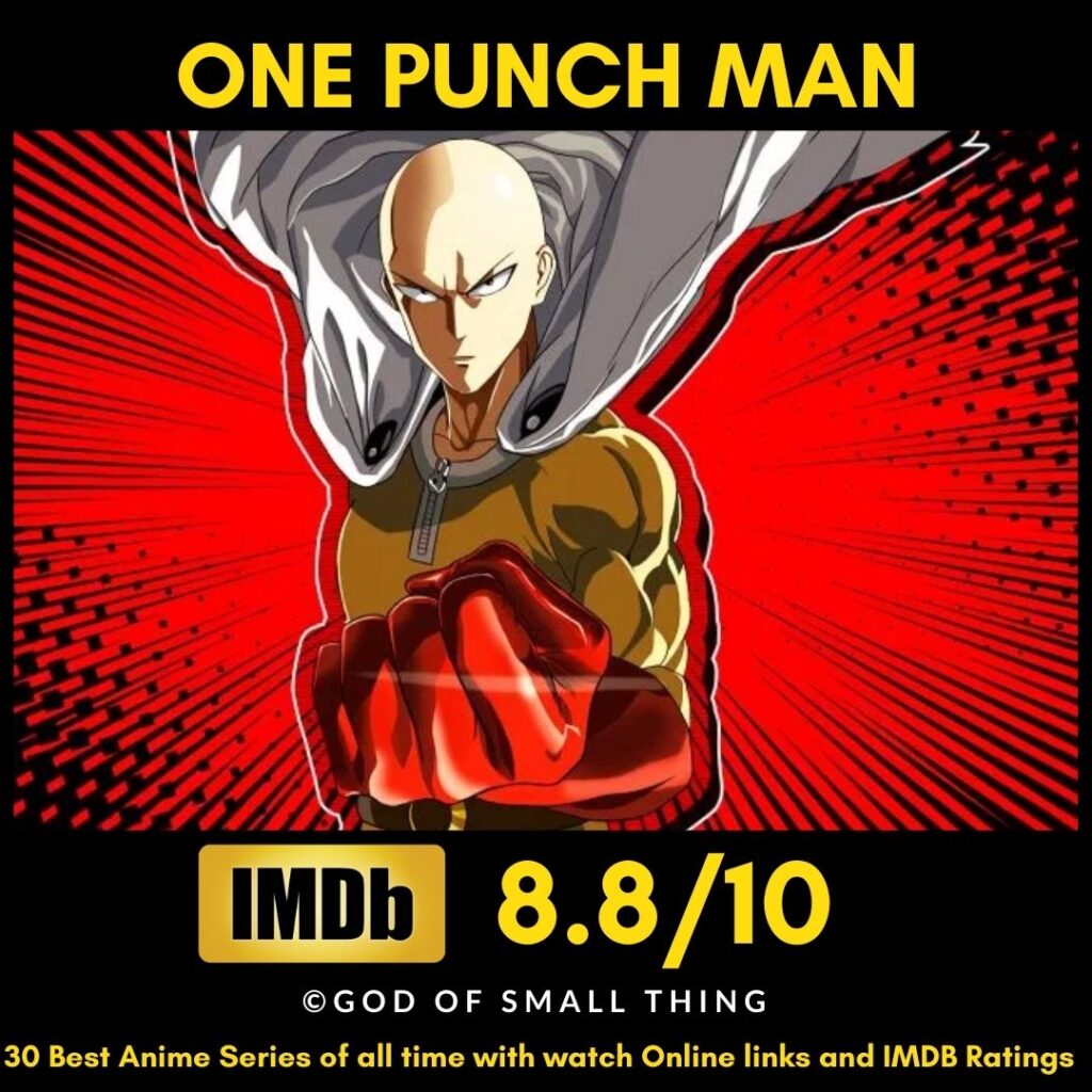 Best Anime of all Time One Punch Man