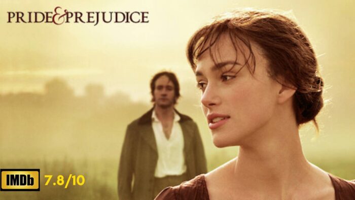 Romantic Movies on Netflix Pride and Prejudice