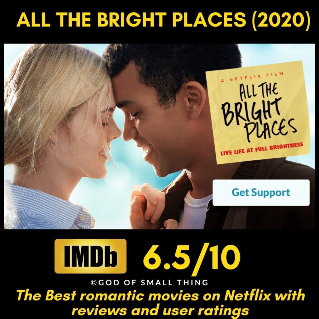 Romantic movies on Netflix All the Bright Places