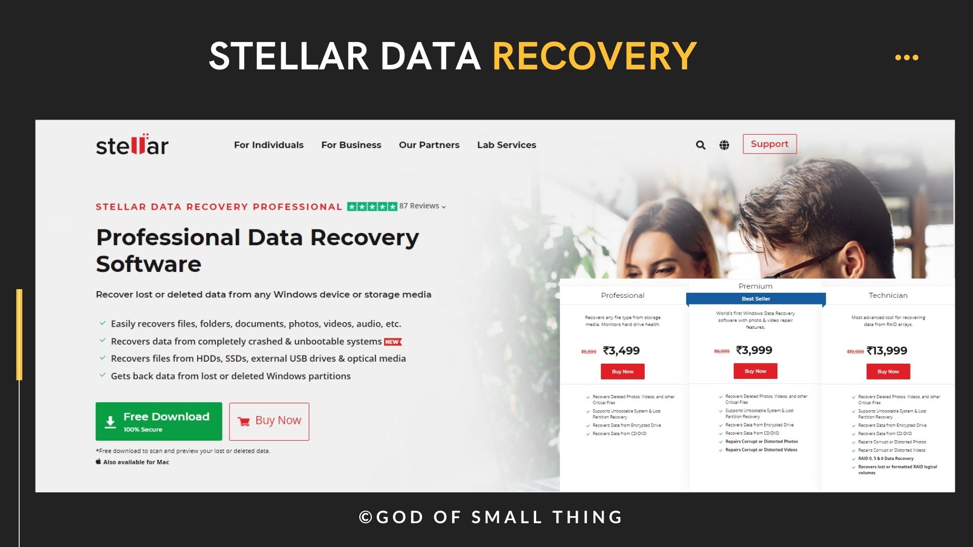 Stellar Data Recovery software