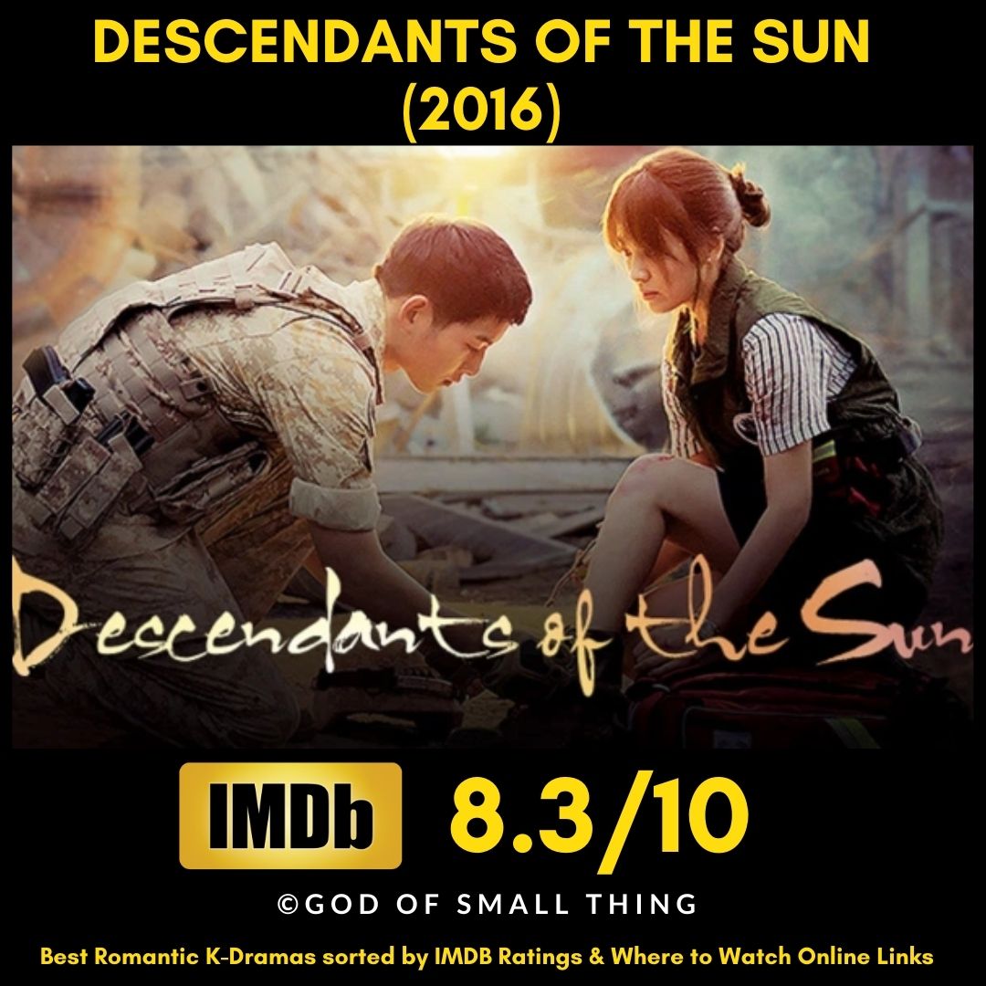 best romance kdrama Descendants of the Sun