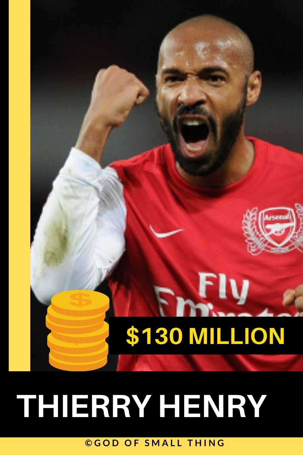 Thierry Henry Net Worth
