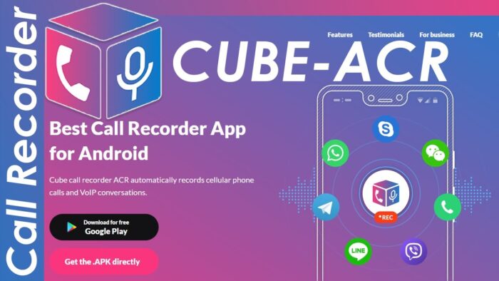 Cube Call Recorder ACR App