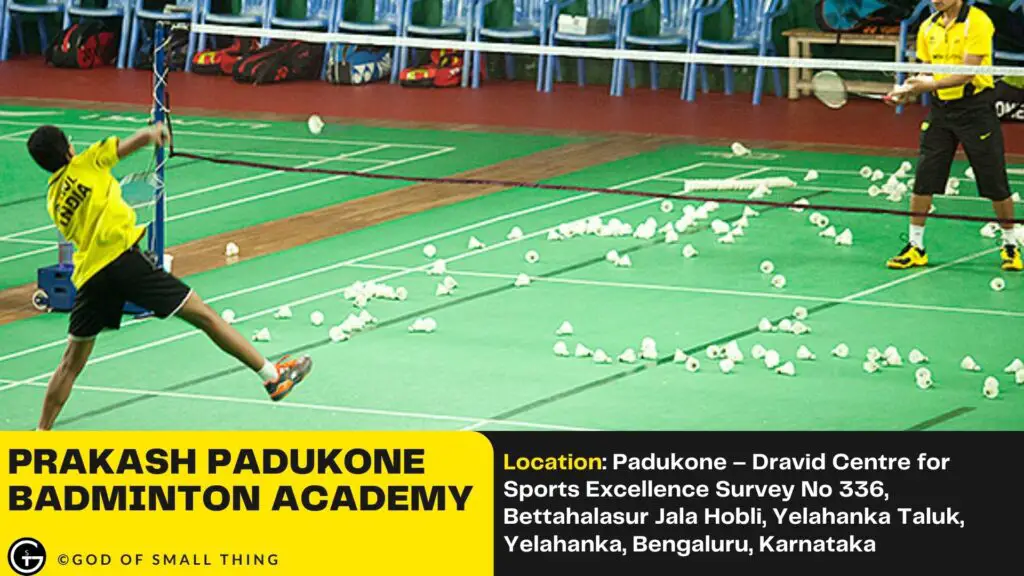 Best badminton academy in India Prakash Padukone Badminton Academy