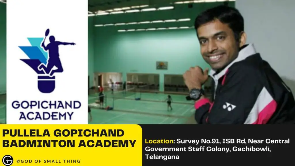 Best badminton academy in India Pullela Gopichand Badminton Academy