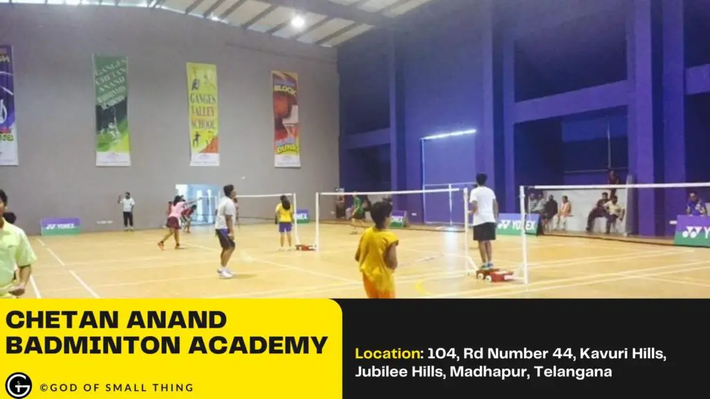 Best badminton academy in India: Chetan Anand Badminton Academy