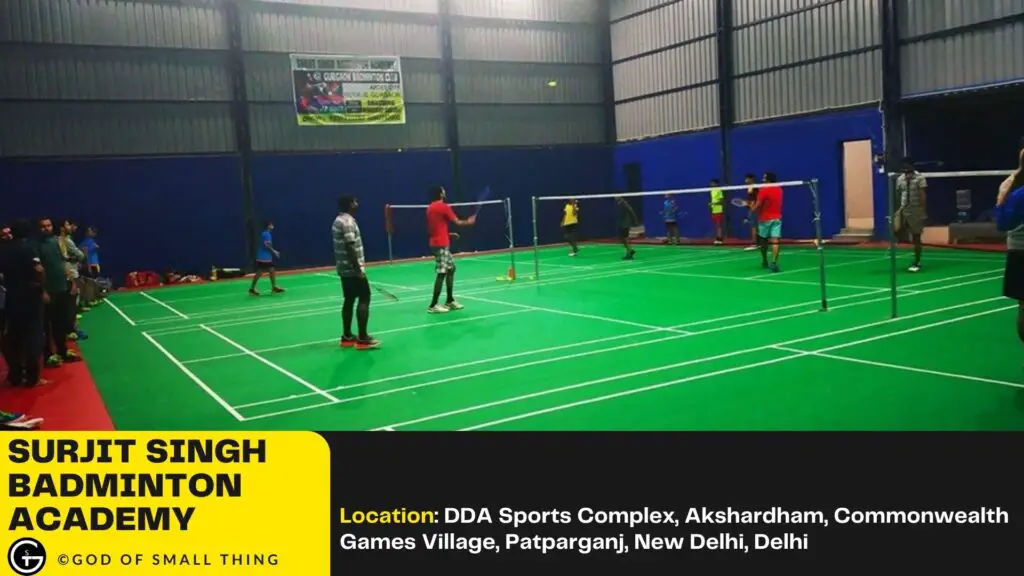 Best badminton academy in India: Surjit Singh Badminton Academy