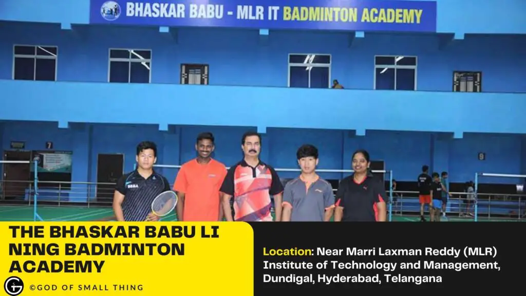 Best badminton academies in India: The Bhaskar Babu Li Ning Badminton Academy