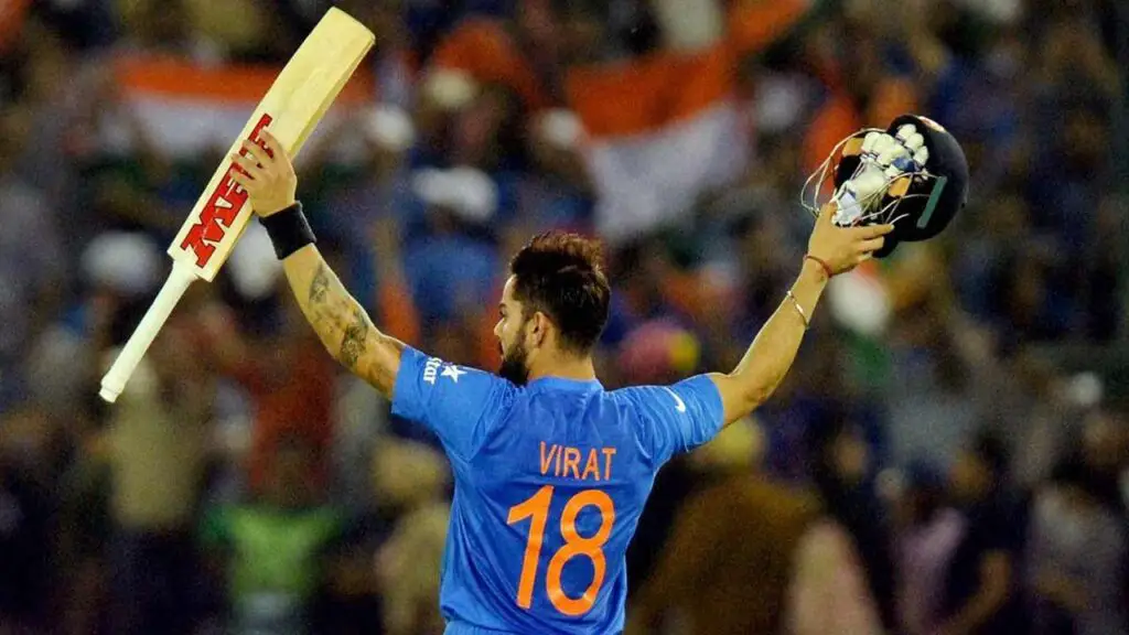 Virat Kohli Jersey Number 18