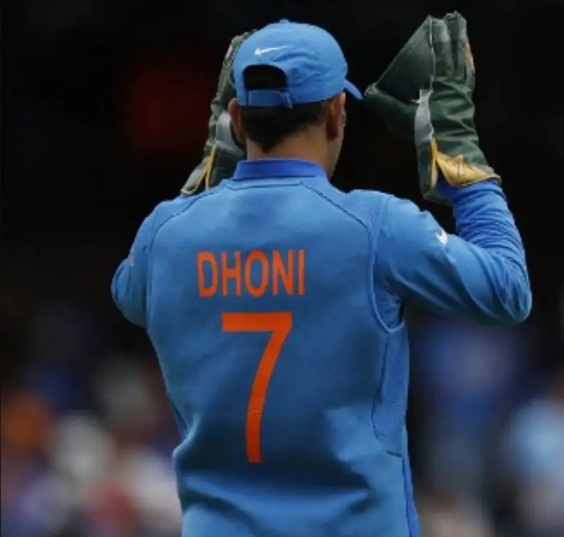 Dhoni Jersey Number 7