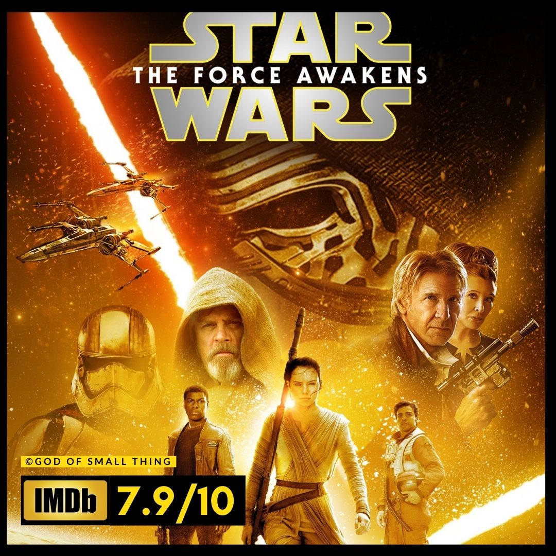Star Wars The Force Awakens (Episode VII) space movies