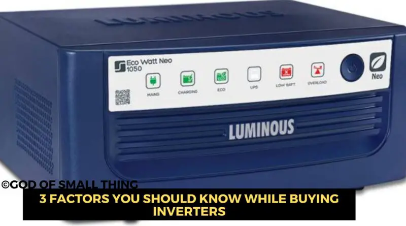 Inverter Buying Guide