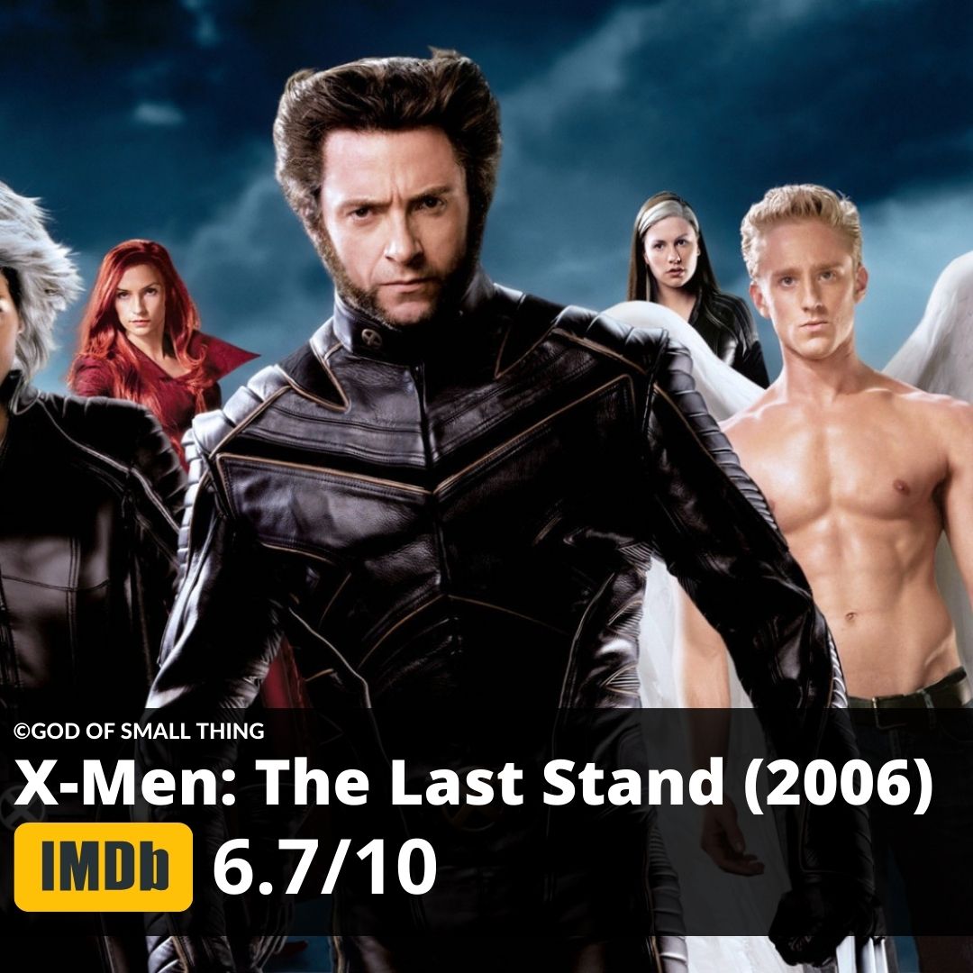 X men series X-Men The Last Stand (2006)