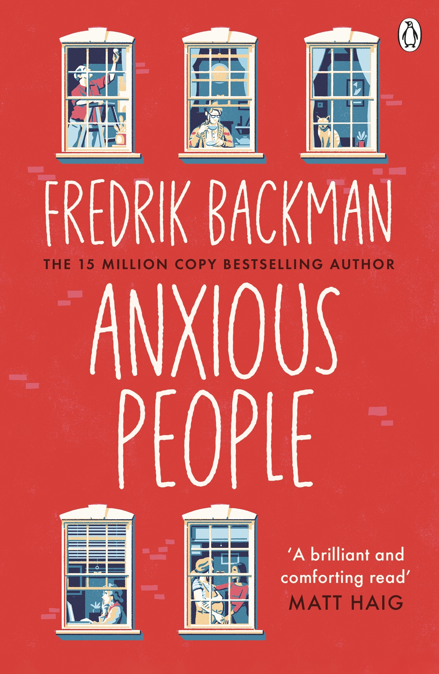 Anxious People Book by Fredrick Backman