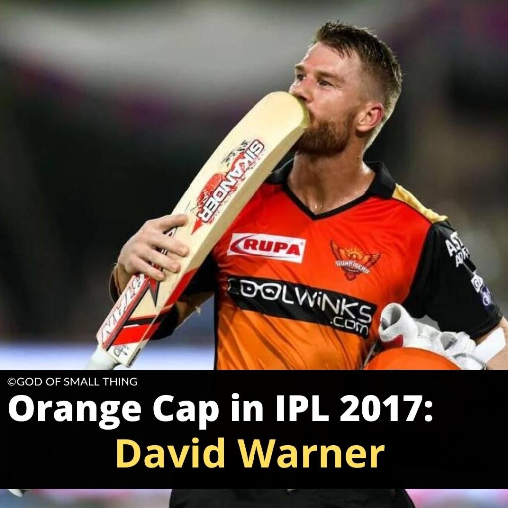 IPL Orange Cap Winners David Warner