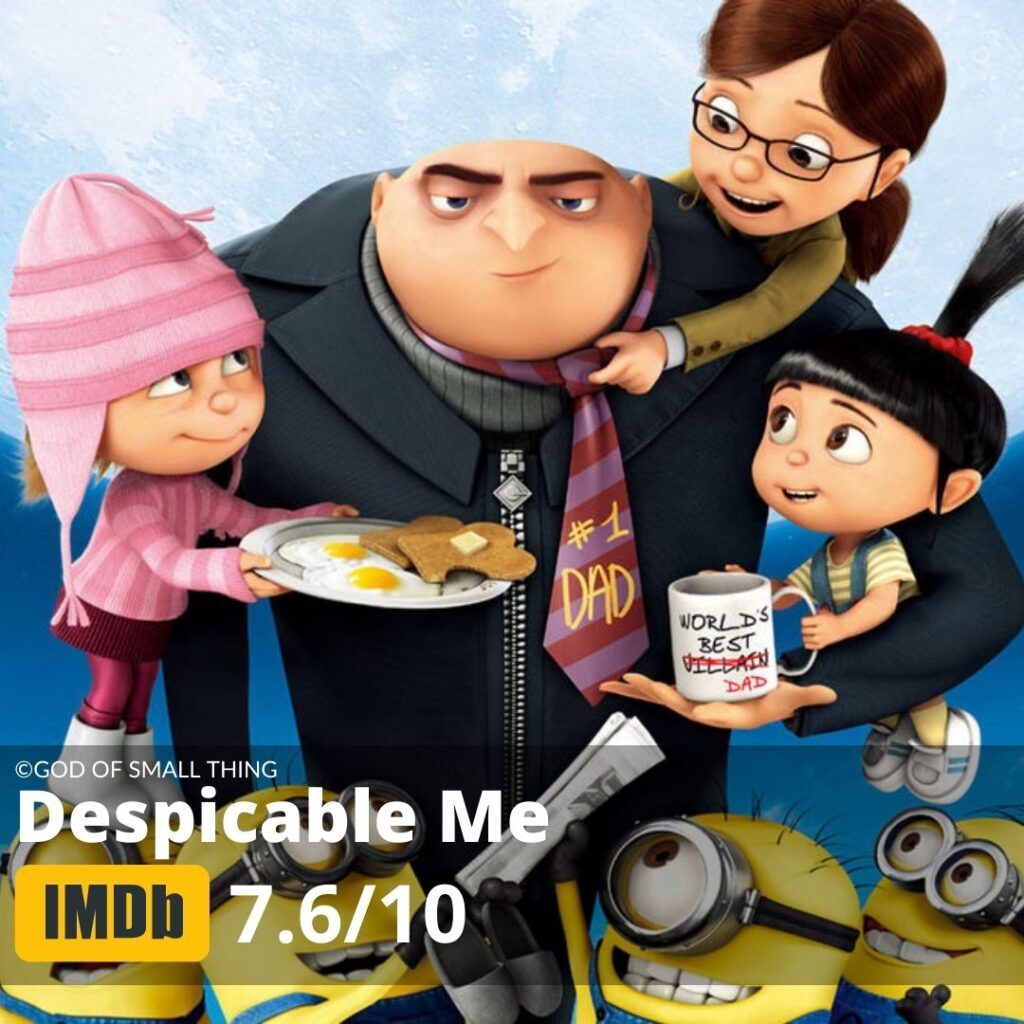 Best Cartoon Movies on Netflix Despicable Me