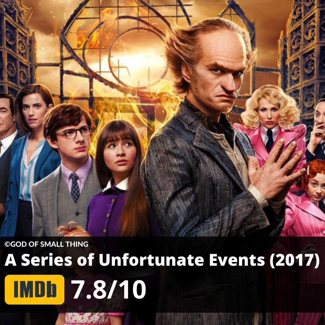 Best tv shows to binge watch A Series of Unfortunate Events (2017)