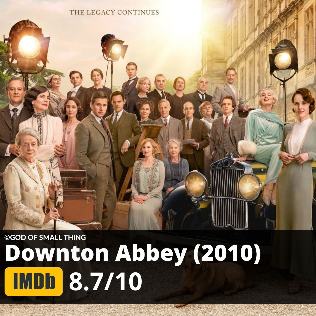 Best tv shows to binge watch Downton Abbey (2010)