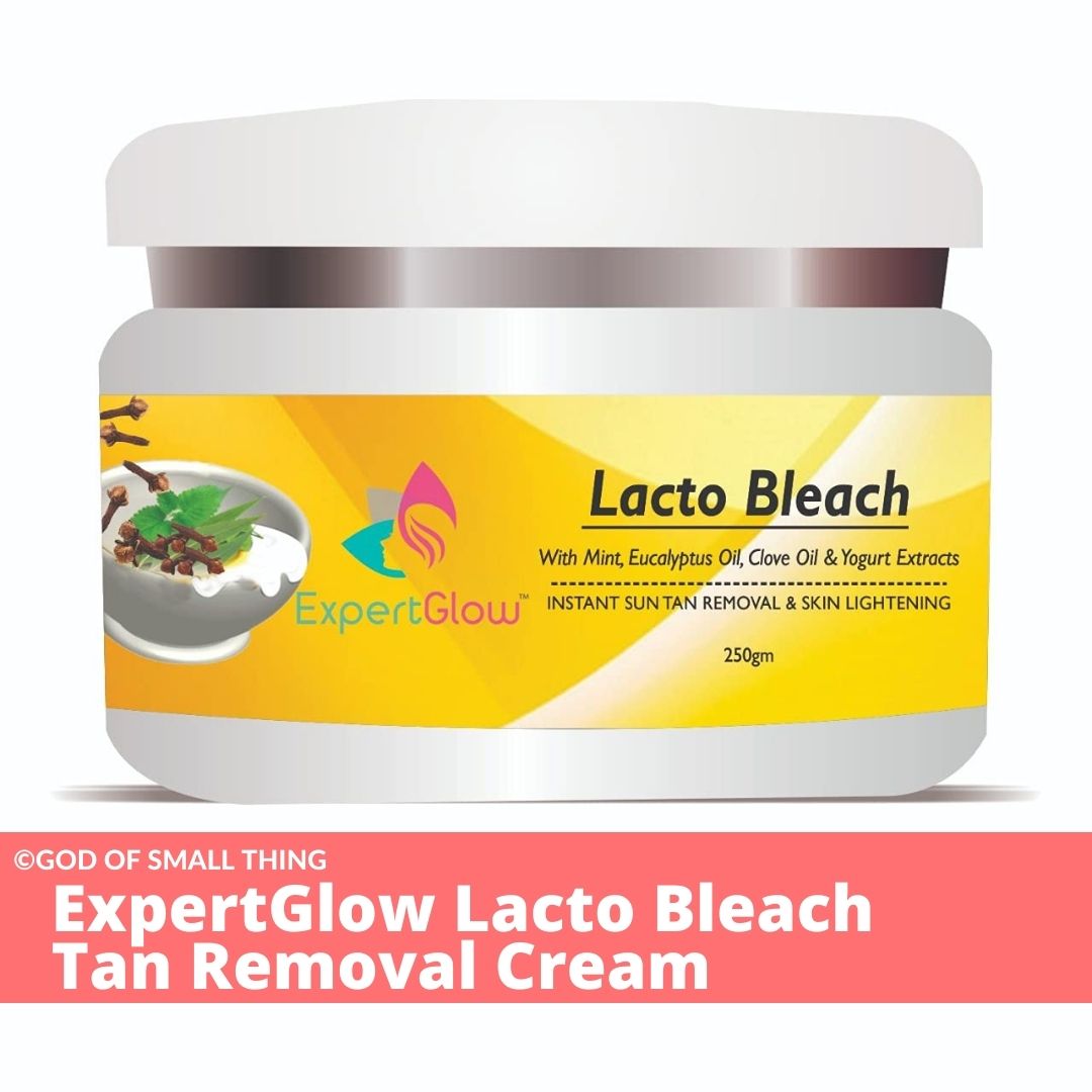 Sensitive skin bleach ExpertGlow Lacto Bleach Tan Removal Cream