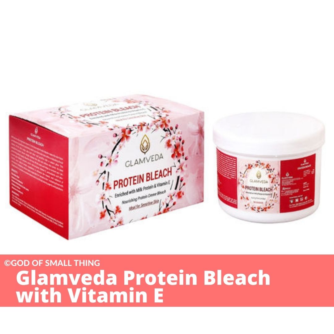 Bleach for sensitive skin Glamveda Protein Bleach with Vitamin E