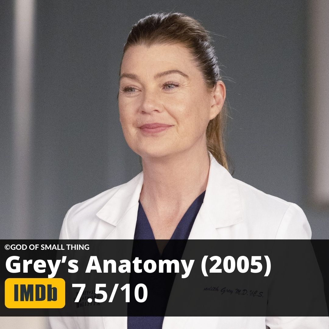 Best series to binge watch Grey’s Anatomy (2005)
