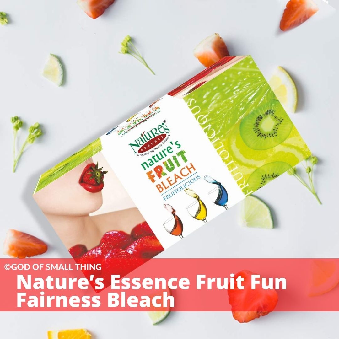 Top Bleach Creams for sensitive skin Nature’s Essence Fruit Fun Fairness Bleach