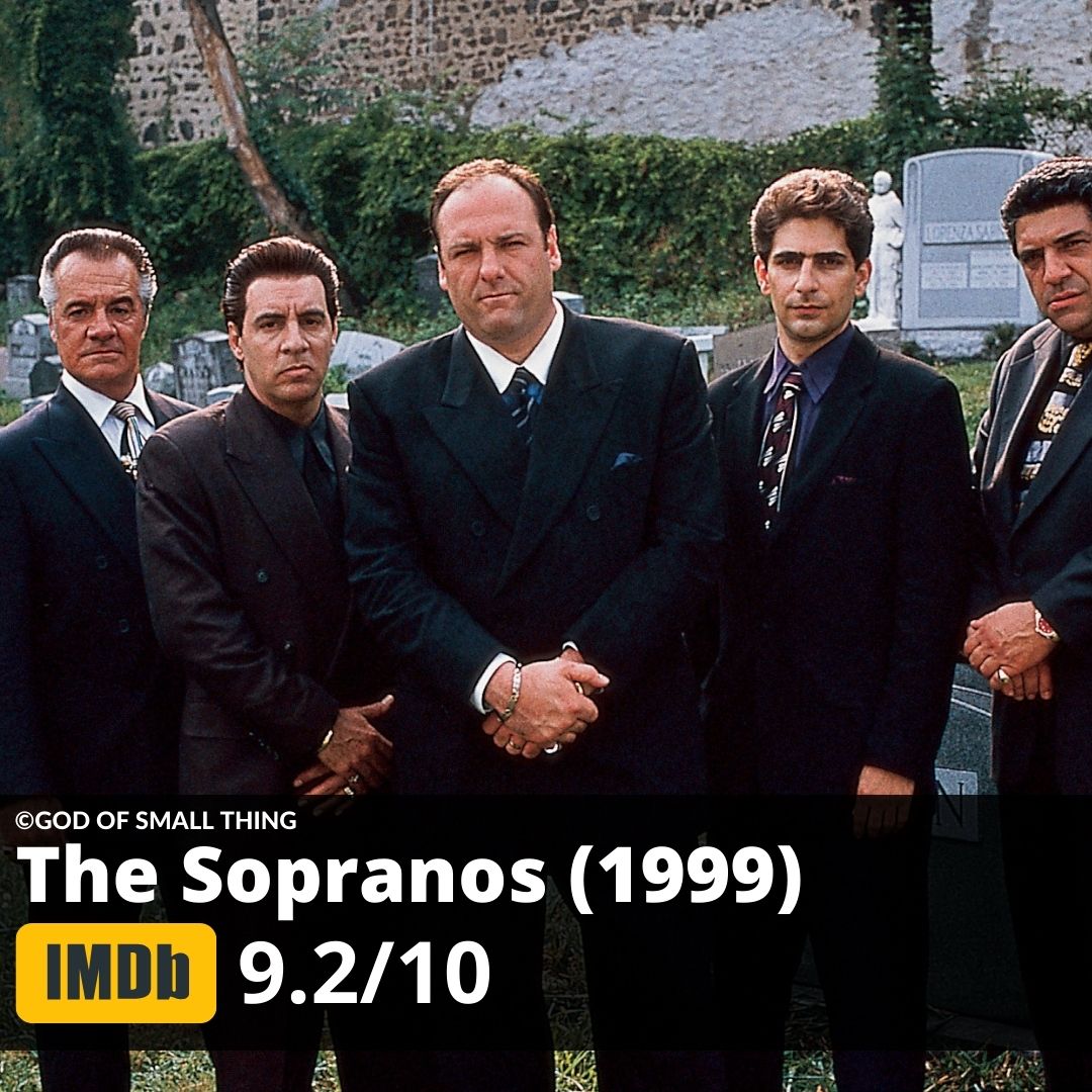 Best tv shows to binge watch ever The Sopranos (1999)