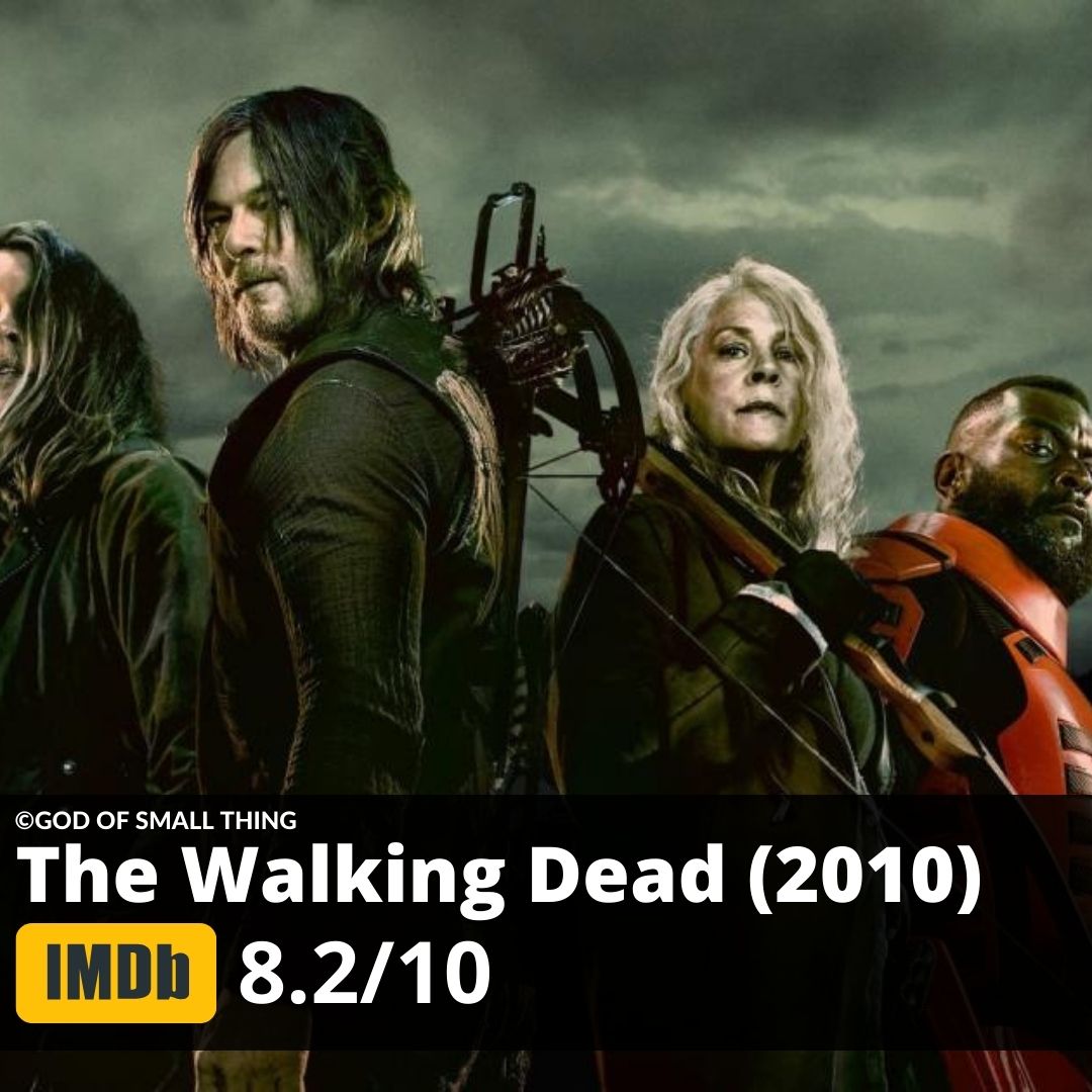 Best tv shows to binge watch The Walking Dead (2010)