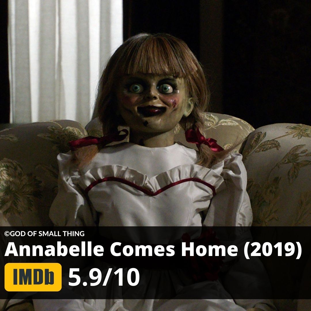 Conjuring movies list Annabelle Comes Home (2019)
