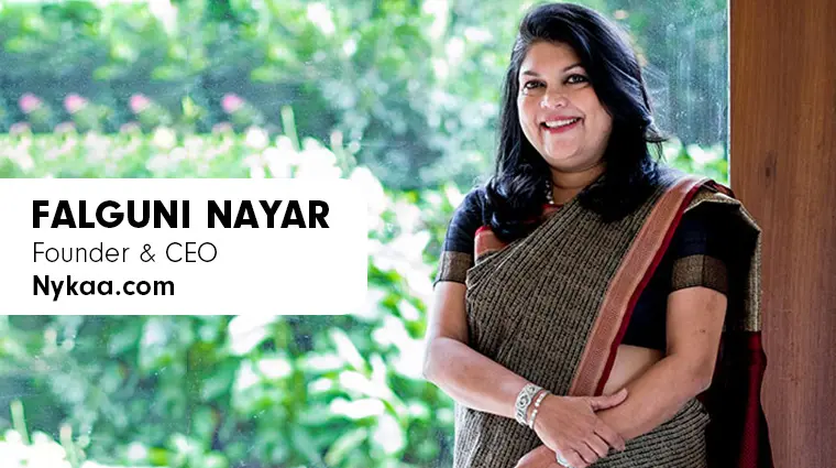 women entrepreneurs of India Nykaa Nayar