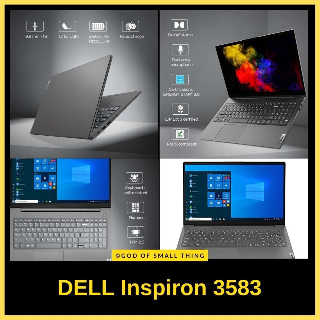 Best laptops under 30000 DELL Inspiron 3583