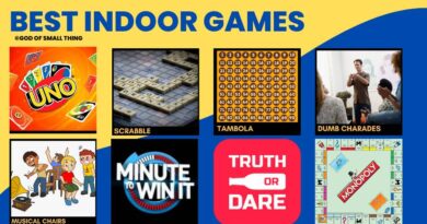 Best Indoor games to play