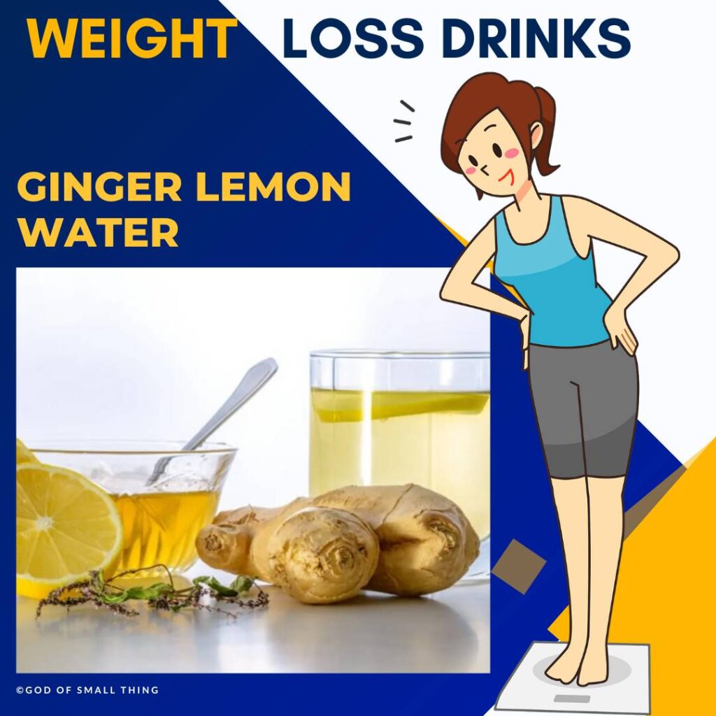 Ginger Lemon Water for Weight Loss