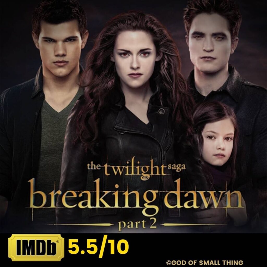 Twilight movies in order: The Twilight Saga Breaking Dawn Part 2