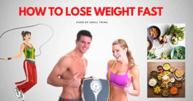 How to lose weight fast