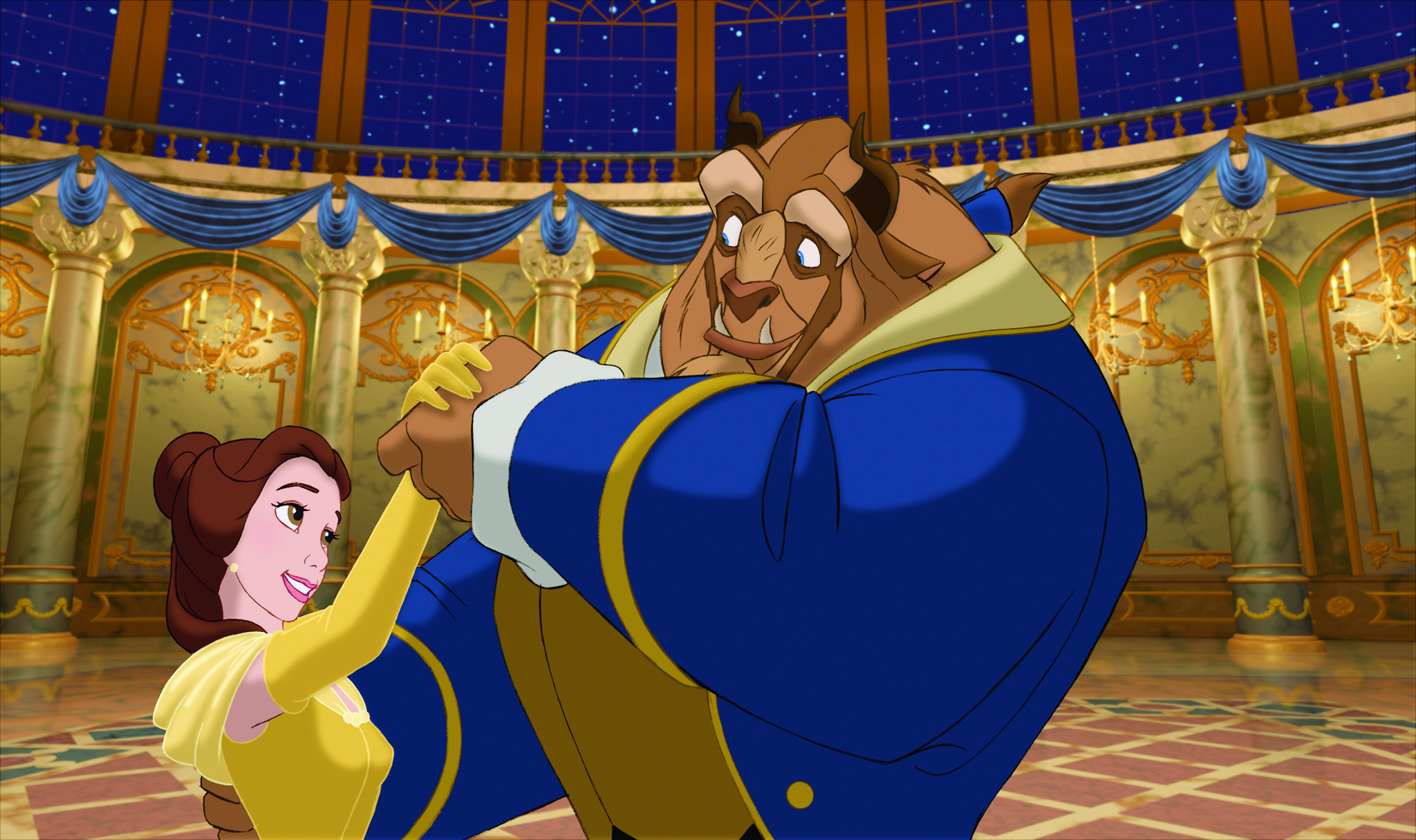 Beauty and the Beast animated movie