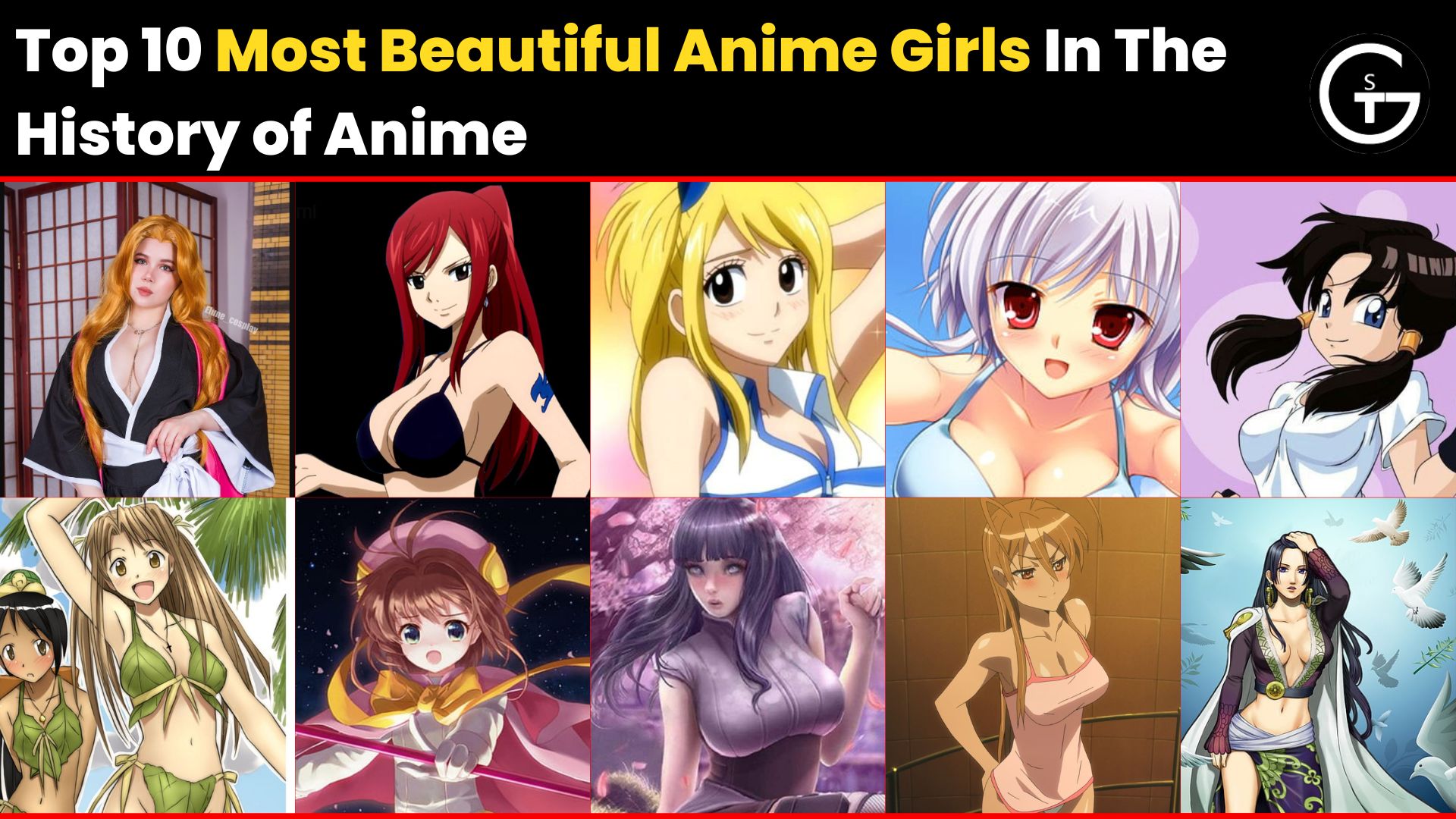 Most Beautiful Female Anime Characters  Top 10 Unforgettable faces  News