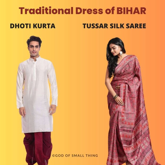 Traditional Dress of Bihar
