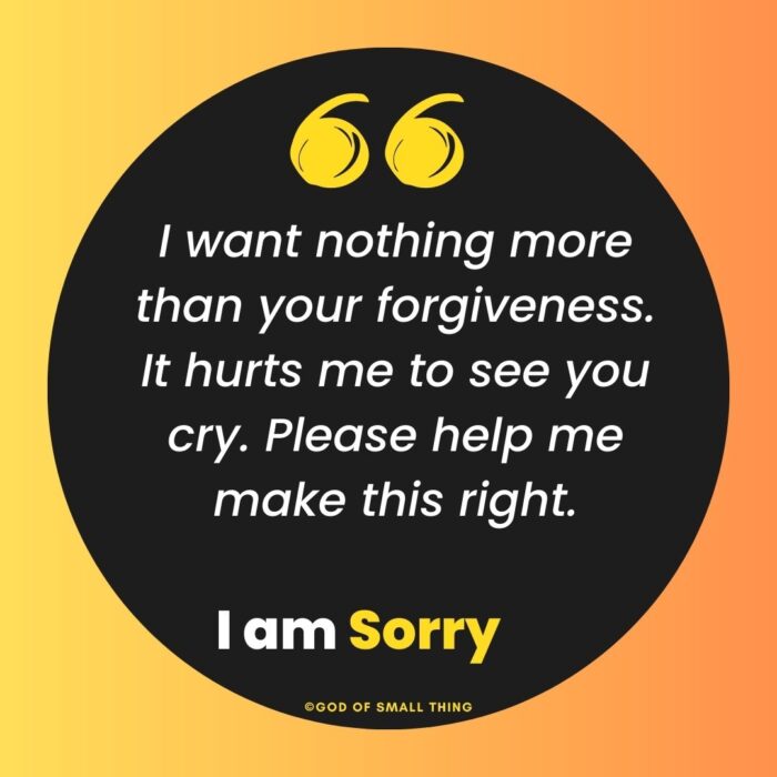 best sorry quotes