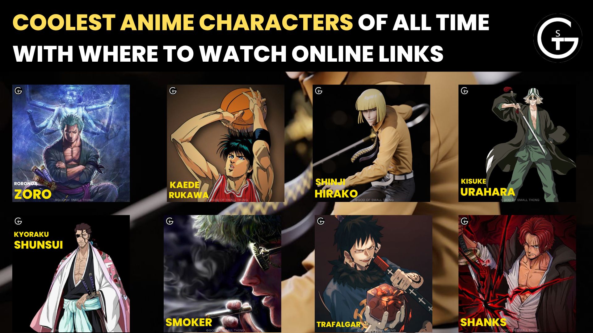 Top 42 Coolest Anime Characters of All Time - Bakabuzz