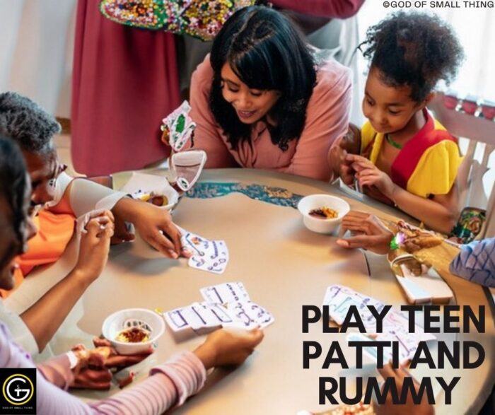 Host a game night with traditional Indian games like Teen Patti and Rummy in Diwali