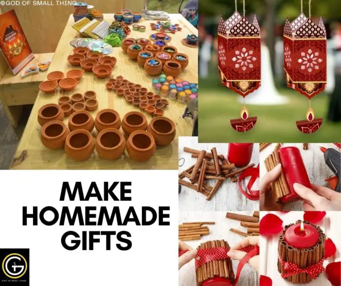 Make homemade gifts in diwali