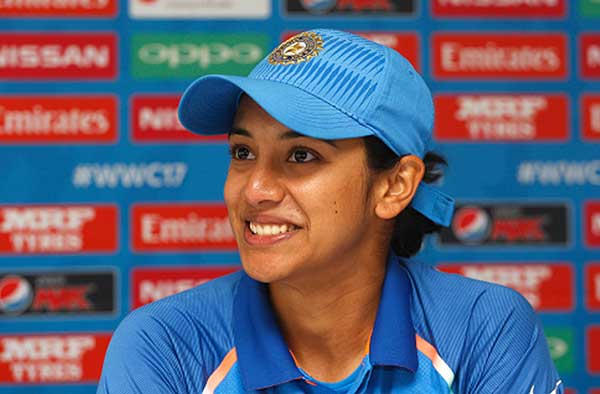 Smriti Mandhana Indian Women Cricketer