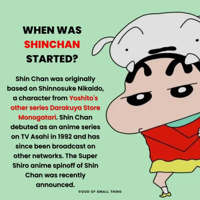 When was ShinChan Started