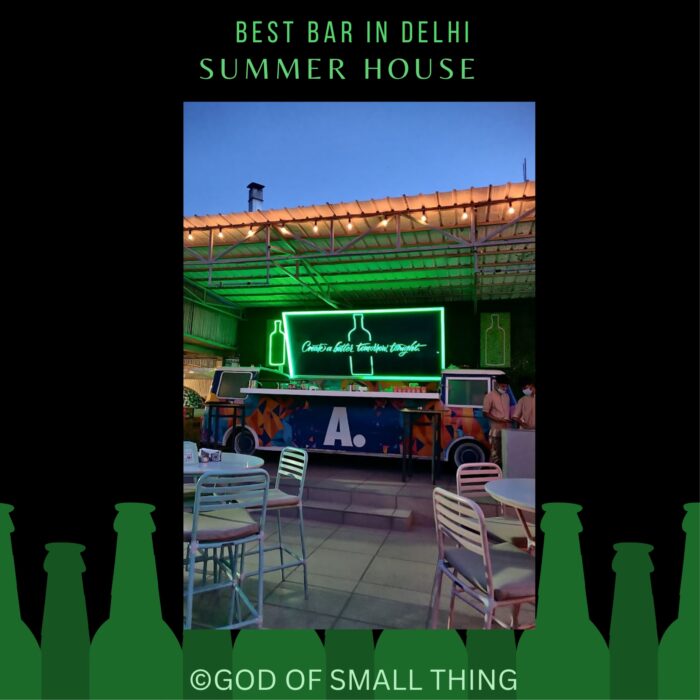 Summer house best bars in Delhi