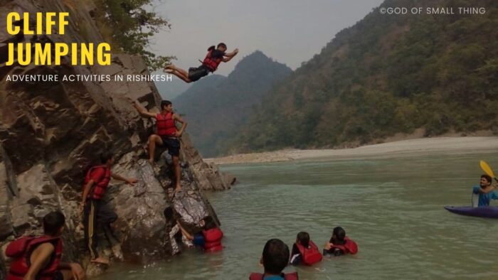 Cliff jumping Rishikesh Adventure Sports