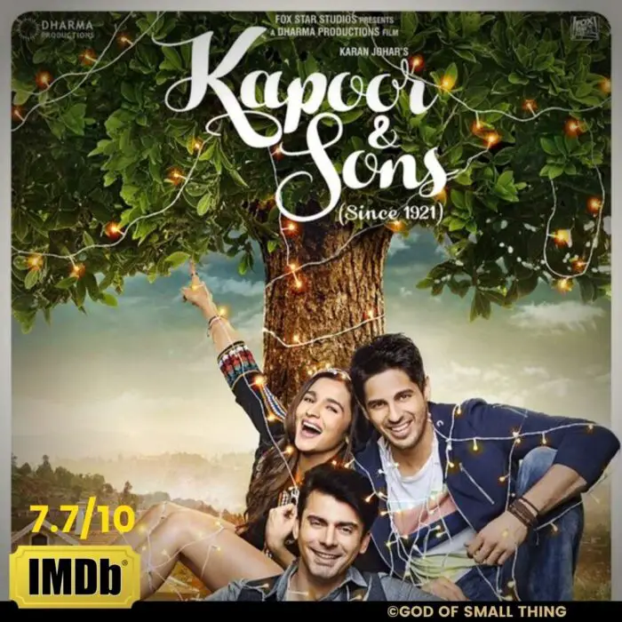 Kapoor and Sons on Netflix