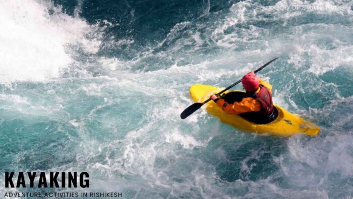 Kayaking adventure sports in rishikesh